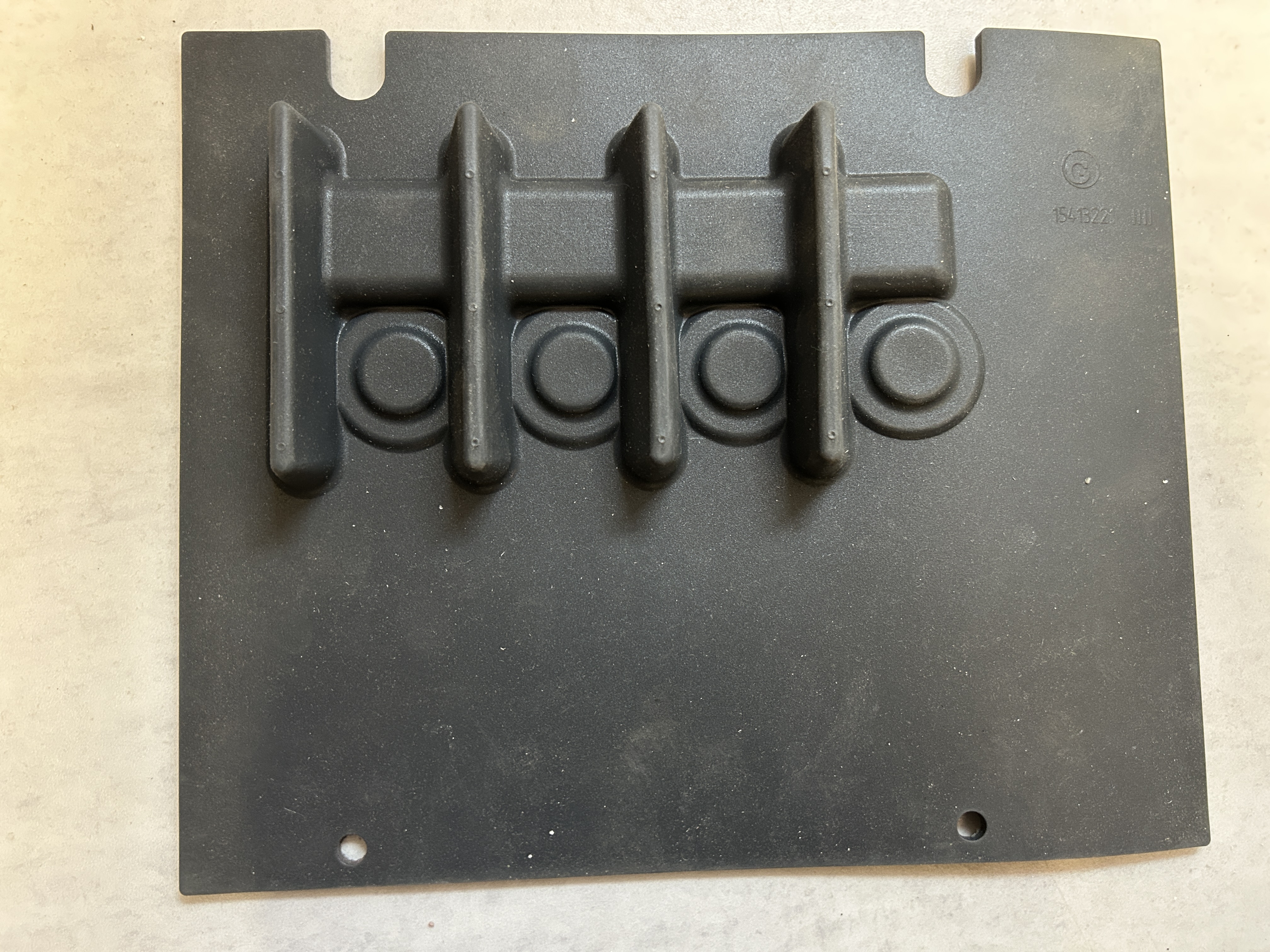 Hydraulikabdeckung MB Trac Mittelschalter 65-70 bis 900